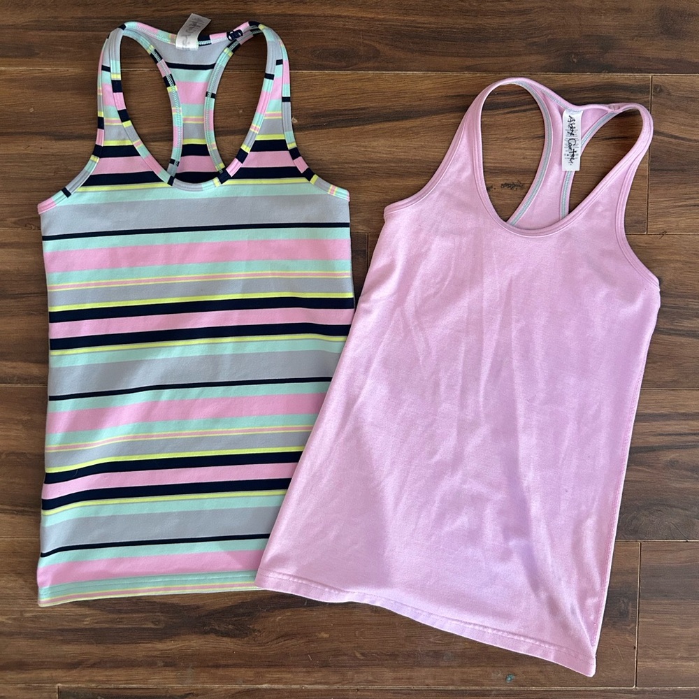 Lot Of Girls Ivivva Size 12 lot of two Tanks